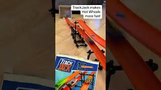 TrackJack makes Hot Wheels more fun with the ultimate track-building system