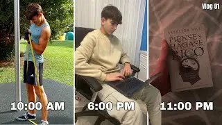 La rutina en VACACIONES de un adolescente PRODUCTIVO | Vlog 01
