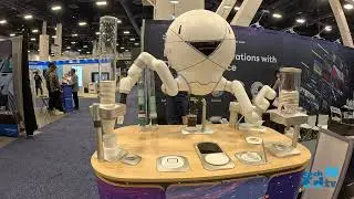 Robots at CES 2025 - Star Robotics, Barista Robot and Ice Cream Bot #robots #ces2025 #ai