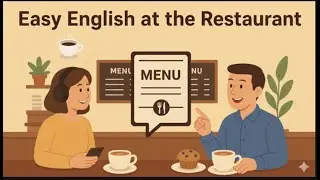 Learn Easy English at the Restaurant | Real Conversation for Beginners | EnglishPodcast