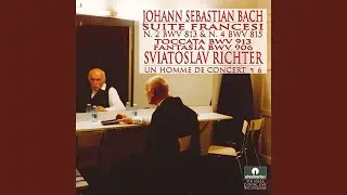 French Suite No. 2 in C Minor, BWV 813a: V. Menuet I