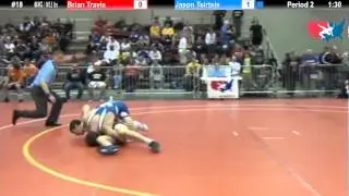 FILAJRFS: 66 KG / 145.5 lbs: Brian Travis (Dubuque) vs. Jason Tsirtsis (Region Wrestling)