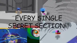 EVERY SECRET SECTION IN TOWER OF HELL! | Roblox ToH