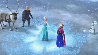 New Movie Frozen Elsa walking on water Scene - Frozen (2013) Movie Clip 1080p
