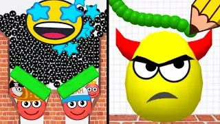 Draw To Smash:logic puzzle  VS Hide Ball, Trending Gameplay,apk,9999.