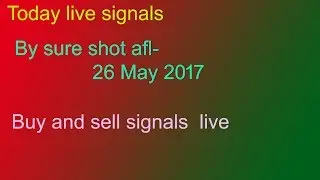 sure shot afl today -(26-5-2017)  buy , sell call also entry and exit
