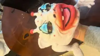 finally unboxing my frend!! (dark lord boglins crazy  clown unboxing)#boglins 