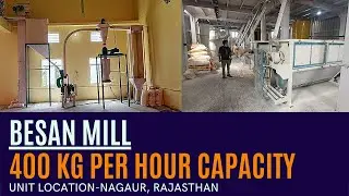 Besan Mill Plant 400 Kg Per Hour Capacity By Gelong Industries Ph-8800341233