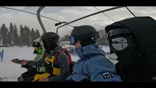 How To S Turn With Heel/Toe Side Braking at Northstar California Resort Snowboarding