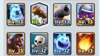 2.6 Hog cycle vs 2.8 hog earthquake deck #clashroyale #Unknown