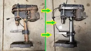 Rusty Old Benchtop Drill Press
