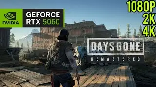 RTX 5060 on Days Gone - All Settings With Different Resolution's