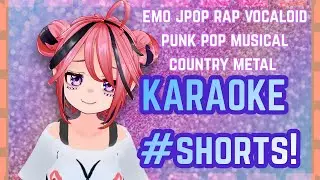 【 Vertical Karaoke】▞ vocaloid emo rock jpop rap.. anything goes #shorts #VTuber