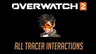 Overwatch 2 First Closed Beta - All Tracer Interactions + Hero Specific Eliminations