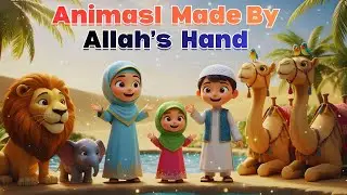 Islamic Kids Rhyme 🎵 | Learn Quran Animals 🐝🐜 | Islamic Rhyme For Little Muslim Kids