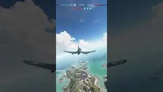 Stealing a Corsair and Committing War Crimes With it #bf5 #onlyinbattlefield #bf5gameplay #gaming