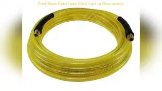 Hottest Coilhose Pneumatics PFE61006TY Flexeel Reinforced Polyurethane Air Hose, 3/8-Inch ID, 100-F