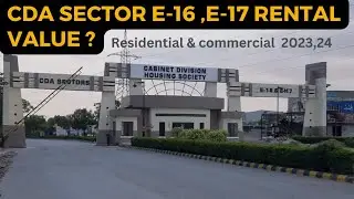 islamabad house for rent in sector E-16 & E-17 | Rental value in 2023,2024