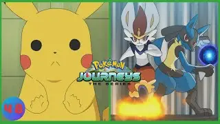 Lucario, Cinderace !! & The Pikachu Mech ~ Pok&eacute;mon Journeys Episode 48 Review