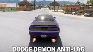 Dodge Demon Anti-Lag - (Forza Horizon 5)