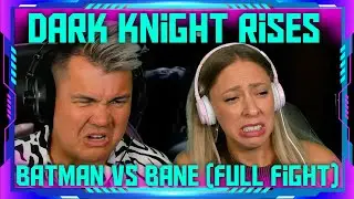 Reaction to Batman VS Bane - The Dark Knight Rises Full Fight | THE WOLF HUNTERZ Jon and Dolly