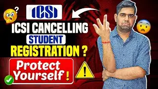 ICSI Warning: Your CS Registration can be CANCELLED|CS Executive|CS Professional June 2025 CS Exams