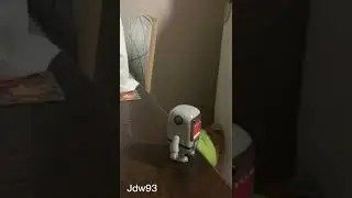 Jump off the cliff!! (Domo stop motion)