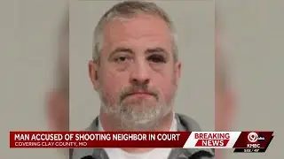 Judge postpones bond hearing for man accused of shooting neighbor eight times in Clay County