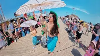 BOARDWALK IN CONEY ISLAND