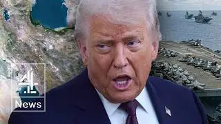 Trump says 'massive armada' closing in on Iran in major escalation