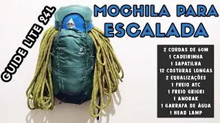 MOCHILA PARA ESCALADA (Guide Lite 24 litros)