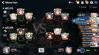 Epic Seven - Guild War - Exotic vs Nassalek (A0EHST) - Darkwood Stronghold