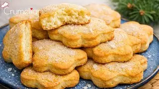 I cook when I don't have time! Cookies with milk in 10 minutes!