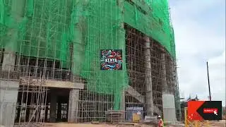 latest talanta sports city stadium update| roof-canopy bars being installed |nairobi,kenya,africa