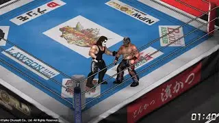 FIRE PRO WRESTLING WORLD Sting vs Muta