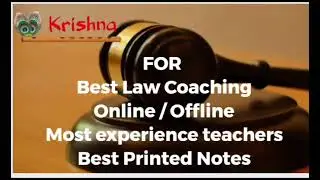 LLB & BALLB Semester Exam Coaching | Best Law Classes for College Students | Krishna Law Chandigarh