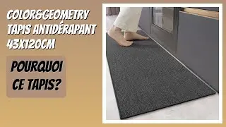 AVIS (2025) : COLOR&GEOMETRY Tapis Antid&eacute;rapant 43x120cm. D&Eacute;TAILS