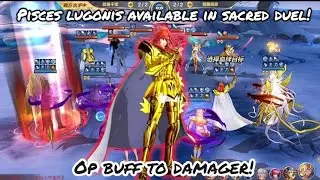Saint Seiya: Awakening [CN] - Pisces Lugonis Available in Sacred Duel! Broken Buff for Damager!