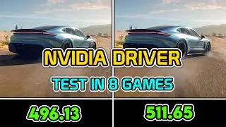 NVIDIA Driver 496.13 vs 511.65 || Old vs New Driver || NVIDIA 511.65 Driver (GTX 1650)