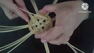 #elemegi #bambu #diy #handmade #kafes sepet başlama #rattan #sepetyapımı #sepet örücülüğü