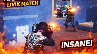 INSANE Hardcore Livik Match 😱 | BGMI Close Combat 🔥