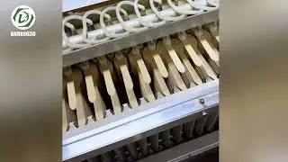 Bamboo fork, bamboo spoon processing. &mdash;&mdash;The process is too decompressive.#bambooforks #bamboozio
