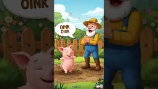 Old MacDonald Had a Farm 🎶🐄 | Kids Rhyme Shorts | Farm Animals Song for Kids #kidslearning