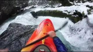 Little White Salmon in the Snow
