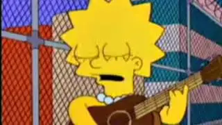 Lisa cantando Union strike folk song
