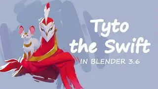 Tyto the Swift | Blender Process Recap