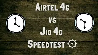 JIO 4G vs AIRTEL 4G Speedtest MAY 2017