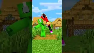 JJ vs Mikey or not? - Maizen Minecraft #minecraft #minecraftanimation #animation #funny