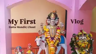 My First Vlog☺️|New Year 2026|Datta Mandir🙏