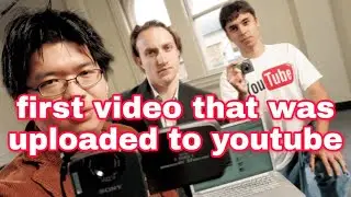 The first video uploaded to YouTube | co-founders of YouTube